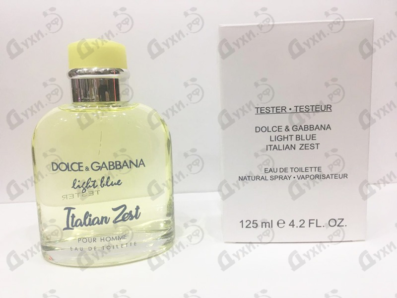 dolce y gabbana light blue italian zest